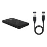 Caja Externa para Disco Duro de 2.5" TooQ TQE-2500B/ USB 3.1 | APLIUM