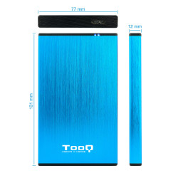 Caja Externa para Disco Duro de 2.5" TooQ TQE-2527BL/ USB 3. | APLIUM