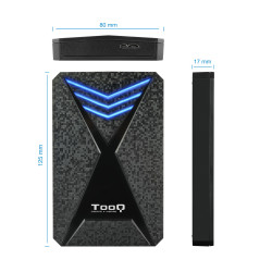 Caja Externa Gaming para Disco Duro de 2.5" TooQ TQE-2550BL/ | APLIUM