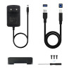 Caja Externa para Disco Duro de 3.5" TooQ TQE-3527B/ USB 3.1 | APLIUM