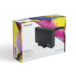 Caja Externa para Disco Duro de 3.5" TooQ TQE-3527B/ USB 3.1 | APLIUM
