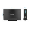 Caja Externa para Disco Duro de 3.5" TooQ TQE-3531B/ USB 2.0 | APLIUM