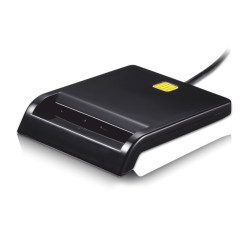 Lector de DNI TooQ TQR-210B/ USB 2.0/ Negro | APLIUM