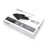 Lector de DNI TooQ TQR-210B/ USB 2.0/ Negro | APLIUM