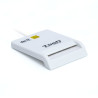 Lector de DNI TooQ TQR-210W/ USB 2.0/ Blanco | APLIUM