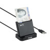 Lector de DNI TooQ TQR-220B/ USB 2.0/ Negro | APLIUM