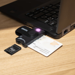 Lector de DNI, Tarjetas Inteligentes, SD y MicroSD TooQ TQR- | APLIUM