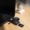 Lector de DNI, Tarjetas Inteligentes, SD y MicroSD TooQ TQR- | APLIUM