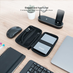 Funda para Disco Externo de 2.5" TooQ TQBC-E2503B/ Negro | APLIUM