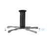 Soporte de Techo para Proyector TooQ PJ1010TN-B/ Inclinable/ | APLIUM