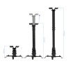 Soporte de Techo para Proyector TooQ PJ2012T-B/ Inclinable/ | APLIUM