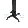 Soporte de Techo para Proyector TooQ PJ2012T-B/ Inclinable/ | APLIUM