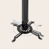 Soporte de Techo para Proyector TooQ PJ3030TN-B/ Inclinable/ | APLIUM