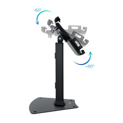 Soporte para Tablet TooQ TQTDS0811/ Antirrobo/ Negro | APLIUM