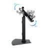 Soporte para Tablet TooQ TQTDS0811/ Antirrobo/ Negro | APLIUM