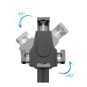 Soporte para Tablet TooQ TQTDS0811/ Antirrobo/ Negro | APLIUM
