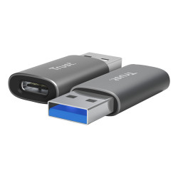 Trust 25573 - Adaptador Usb-a A Usb-c 2 Unidades Calyx | APLIUM