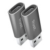 Trust 25573 - Adaptador Usb-a A Usb-c 2 Unidades Calyx | APLIUM