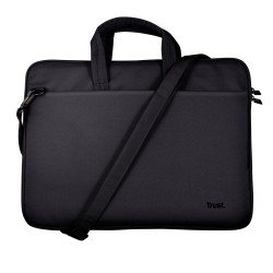 Trust 26207 - Maletin Fino 14 Pulgadas Negro Bologna | APLIUM