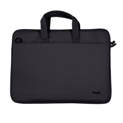 Trust 26207 - Maletin Fino 14 Pulgadas Negro Bologna | APLIUM