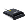 Lector de DNI TooQ TQR-211B/ USB Tipo-C/ Negro | APLIUM