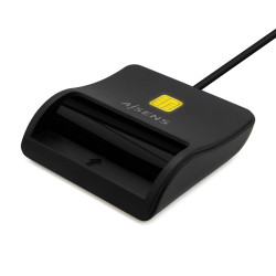 Lector de DNI USB Tipo-C Aisens ASCR-SN03C-BK/ USB Tipo-C/ N | APLIUM