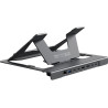SANDBERG 136-83 - USB-C 8in1 Laptop Stand Dock | APLIUM