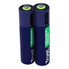 Pack de 2 Pilas AAA Trust 25585/ Recargables | APLIUM