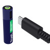 Pack de 2 Pilas AAA Trust 25585/ Recargables | APLIUM