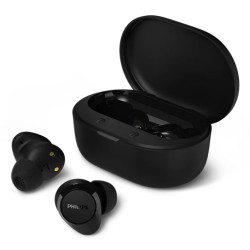 Auriculares Bluetooth Philips TAT1300BK con estuche de carga | APLIUM