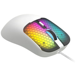 Ratón Gaming Mars Gaming MM-Viper/ Hasta 12800 DPI/ Blanco | APLIUM