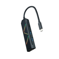 Docking USB Tipo-C Nanocable 10.16.0401/ 2xUSB/ 1xUSB Tipo-C | APLIUM