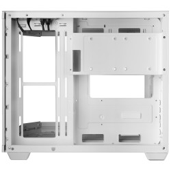 Caja Gaming Minitorre Mars Gaming MC-3TCORELCDM/ Blanca | APLIUM