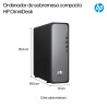 BK4R9EA - PC HP OmniDesk Slim Desktop S03-0012NS Intel Core | APLIUM