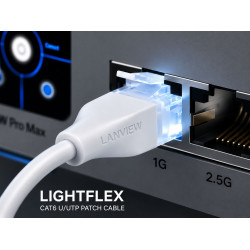 LightFlex CAT6 U/UTP 1M, | APLIUM