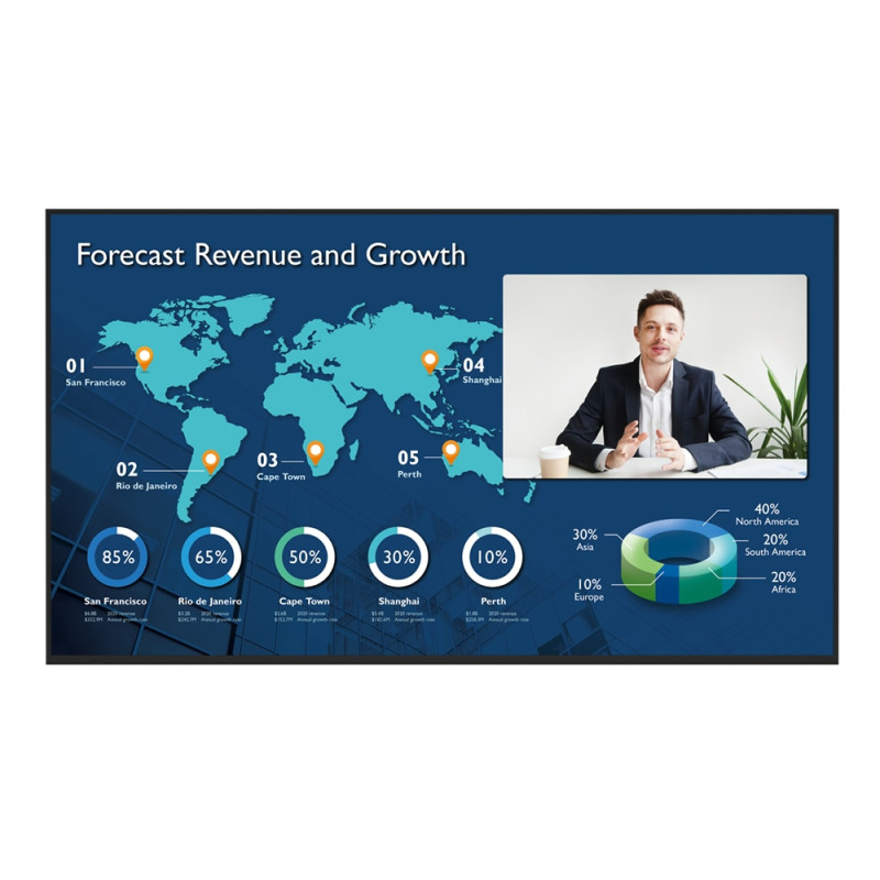 CS8601/86"LED res3840x2160