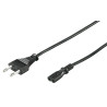 Power Cord Notebook 10m Black | APLIUM