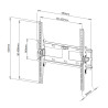 Tilt LED/LCD Wall Mount | APLIUM