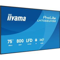 75" 3840x2160, 4K UHD VA | APLIUM