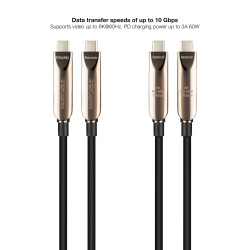 Cable USB 3.2 Tipo-C AOC Nanocable 10.01.4610/ USB Tipo-C Ma | APLIUM