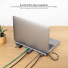 Docking Tipo-C Nanocable 10.16.1012/ 3xUSB/ 1xUSB Tipo-C/ 2x | APLIUM