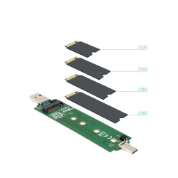 Caja Externa para Disco SSD M.2 NVMe TooQ TQE-2240B/ USB 3.0 | APLIUM