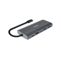 Docking/Caja Externa USB Tipo-C TooQ TQE-2241G/ Ranura SSD M | APLIUM