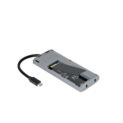 Docking/Caja Externa USB Tipo-C TooQ TQE-2241G/ Ranura SSD M | APLIUM