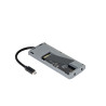 Docking/Caja Externa USB Tipo-C TooQ TQE-2241G/ Ranura SSD M | APLIUM