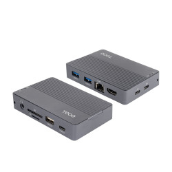 Docking/Caja Externa USB Tipo-C TooQ TQE-2242G/ Ranura SSD M | APLIUM