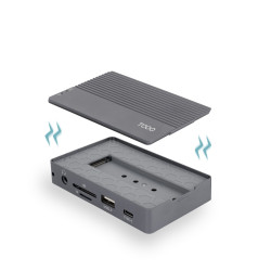Docking/Caja Externa USB Tipo-C TooQ TQE-2242G/ Ranura SSD M | APLIUM