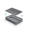 Docking/Caja Externa USB Tipo-C TooQ TQE-2242G/ Ranura SSD M | APLIUM