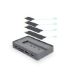 Docking/Caja Externa USB Tipo-C TooQ TQE-2242G/ Ranura SSD M | APLIUM