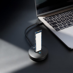 Docking Station para SSD M2 SATA/NVMe TooQ TQDS-100B | APLIUM